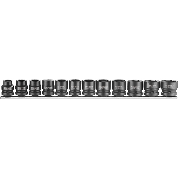 1/2" Drive Stubby Impact Socket Set